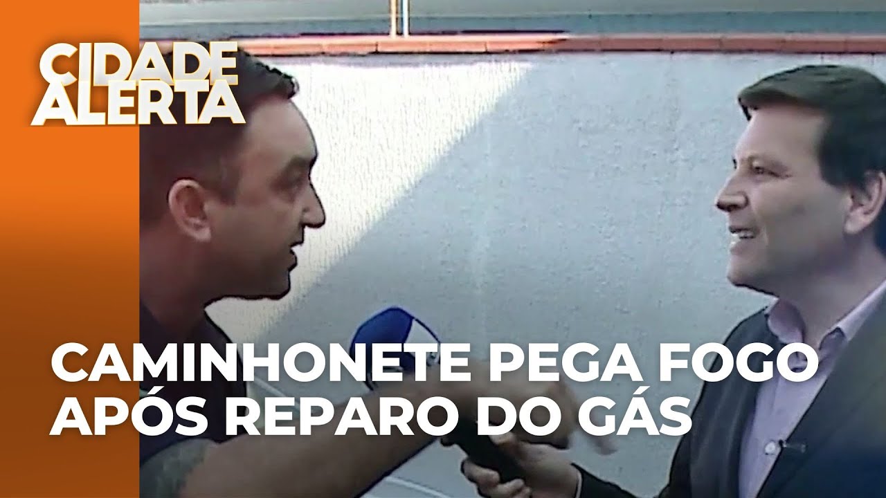 Patrulha do Consumidor: caminhonete pega fogo logo após deixar oficina de manutenção de gás