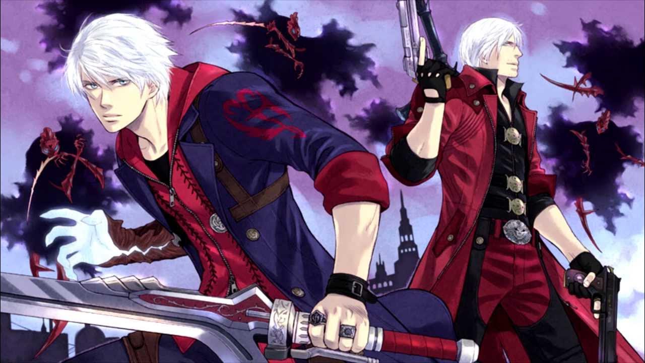 Данте и неро. Данте и Неро DMC 4. Devil May Cry Данте и Неро. Данте и Неро DMC. Неро и Данте из Devil May Cry.