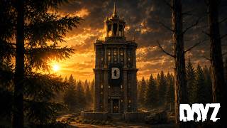 We Built a Fortified Base in this Clock Tower in DayZ - DayZ Movie