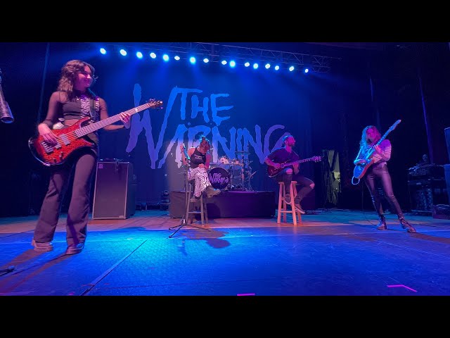 The Warning - “Revenant” live in Monterey, CA.  10-11-22 class=