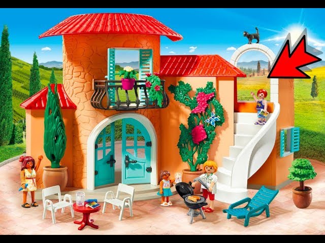 playmobil une journée a la maison