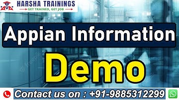 Appian Information Demo |What is Appian| Appian BPM Explained| Everything about Appian | New Batch