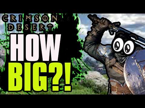 Crimson Desert Map Size REVEALED How Big Is It Really