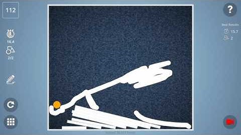 Check out how I solved level 112 in Brain It On! #BrainItOn