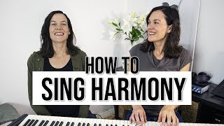 How to Sing Harmony! Start Here | Singing Tutorial