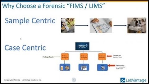 Forensic Information Management Should Be More Than a LIMS
