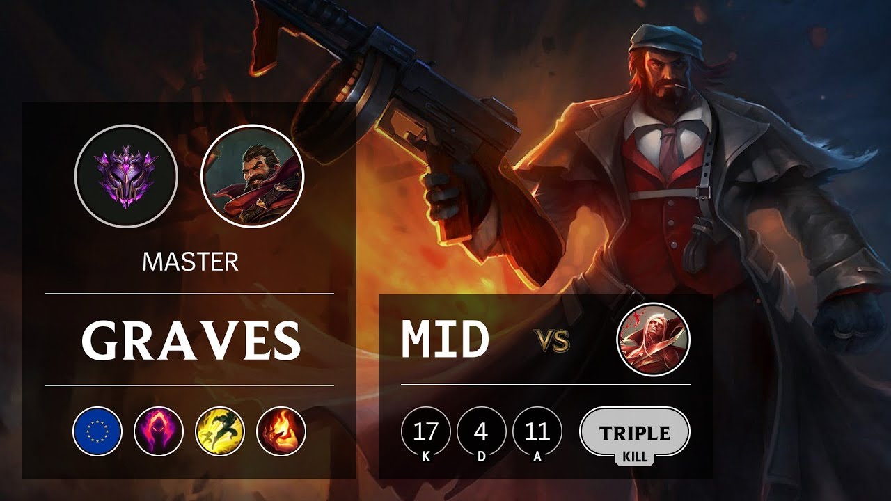 Graves Mid vs Vladimir - EUW Master Patch 9.22