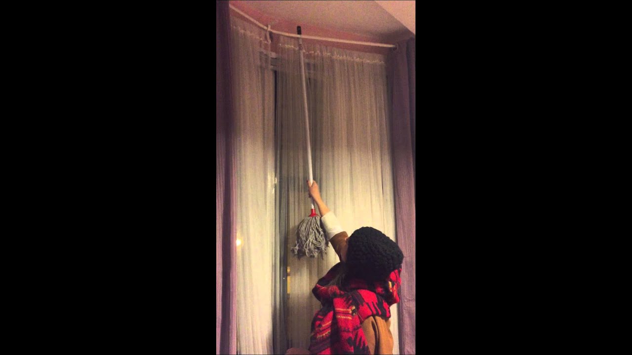 Como "correr" una cortina jajaja YouTube
