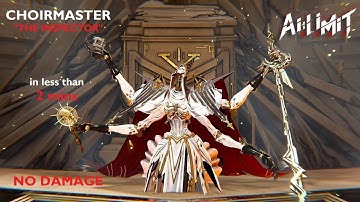 I beat "Choirmaster, the Inspector" in less than 2 mins - NO DAMAGE