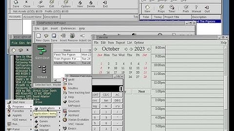 Gnome on RedHat Linux 7.3 (VMware Player 17)