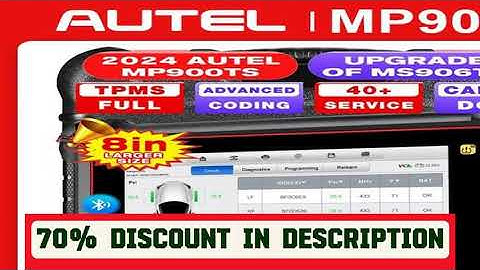 A must-have product! Autel MaxiPRO MP900TS MP900 TS OBD2 Diagnostic Scanner TPMS Programming Diagn