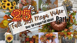Fall 2021 MEGA Video - Over 50 Inspirational Fall Ideas - Part 1 - Video Compilation