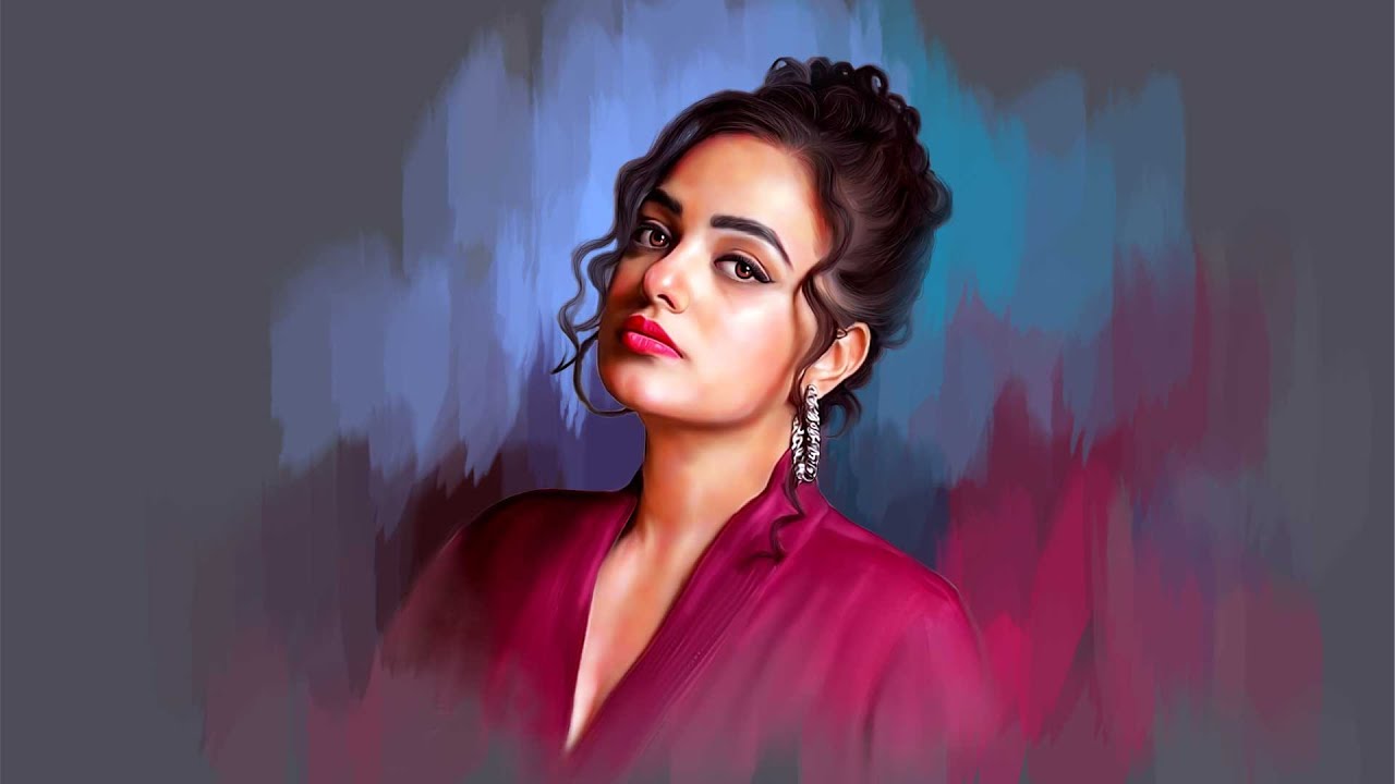 Digital Portrait Painting in Photoshop | Artisa 23 - YouTube