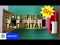 How to digitize or Make a Roll-film to Digital Slide Copier for a Compact Camera