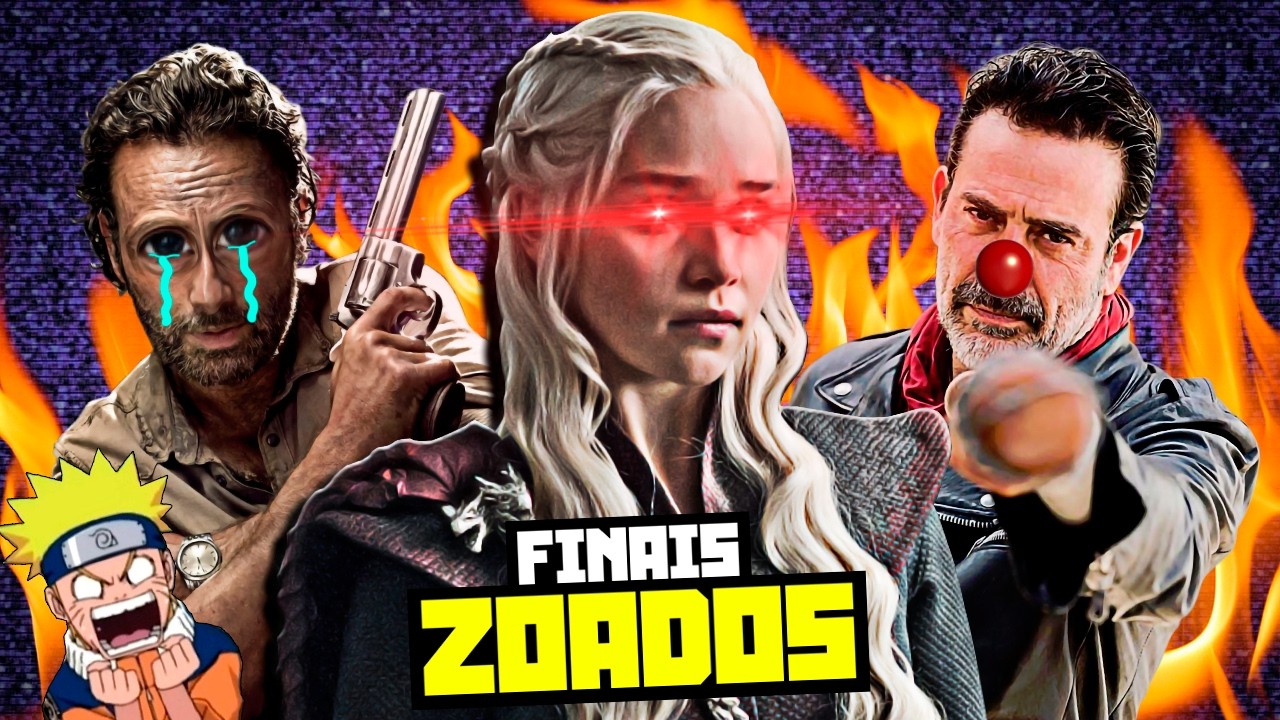 Os FINAIS mais BUXA (RIDÍCULOS) DAS SÉRIES DE TV 🤢🤣💀