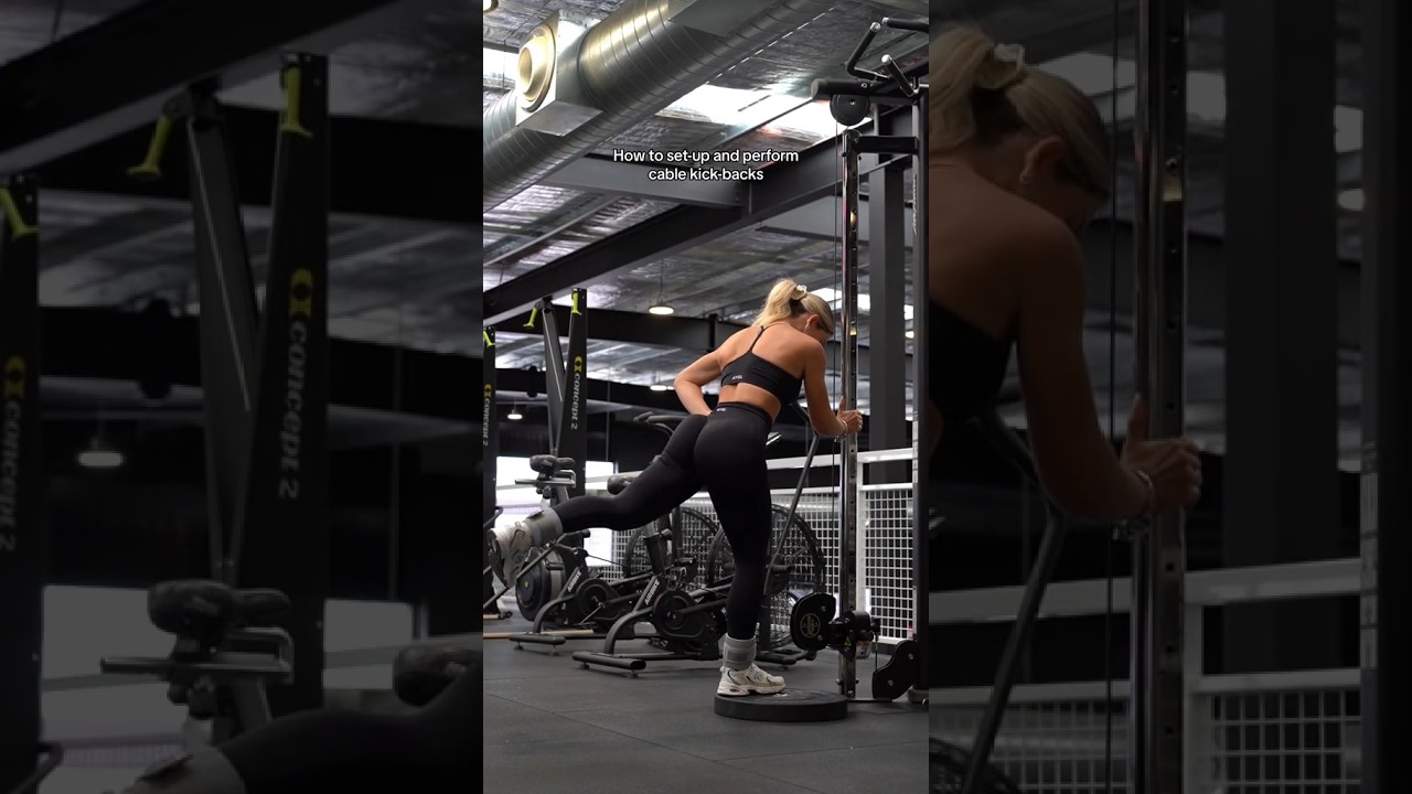 How to set-up and perform Cable Kick-backs 