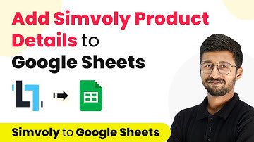 How to Add Simvoly Product Details to Google Sheets - Simvoly to Google Sheets Integration