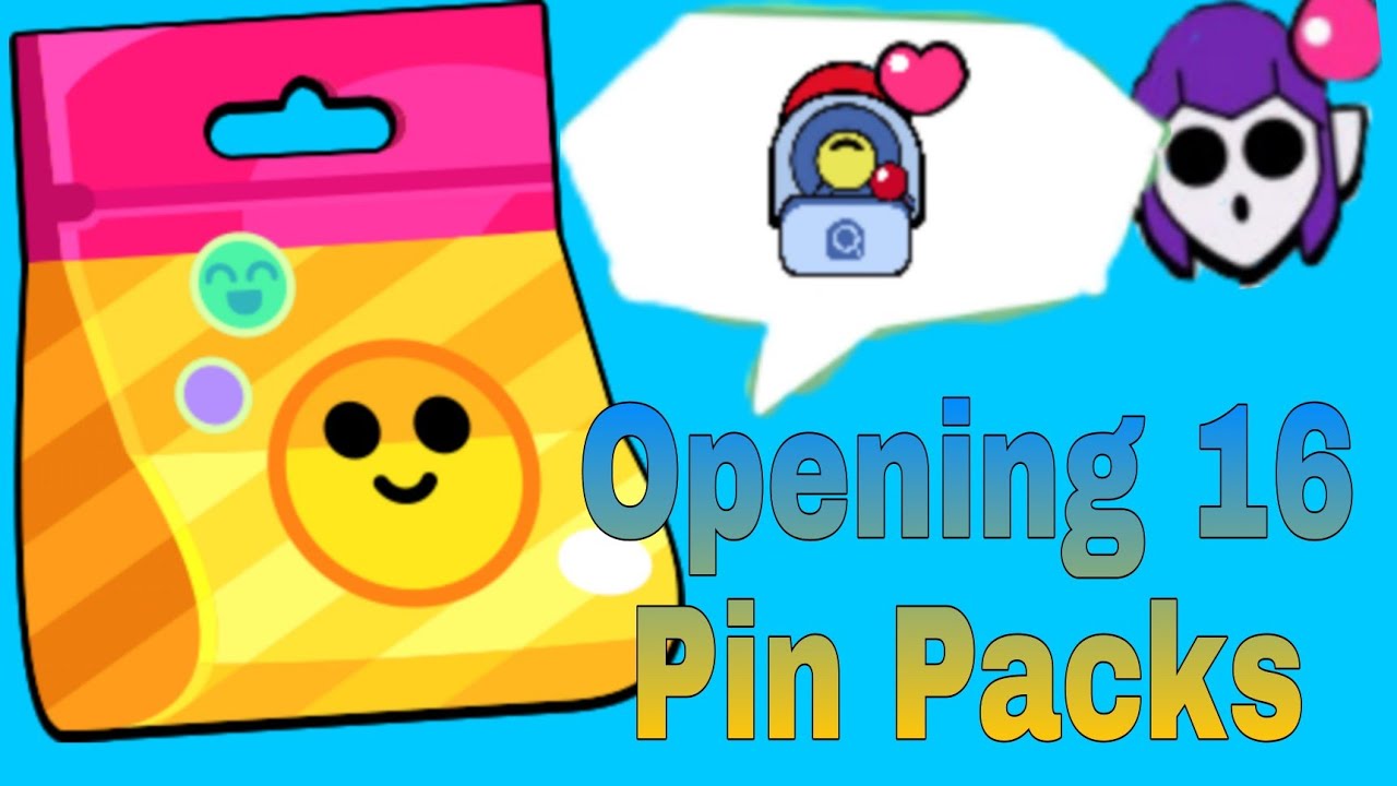 Opening 16 Pin Packs and 5 Epic Pins Brawl Stars YouTube