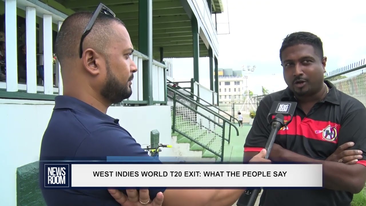 GUYANESE REACT TO WEST INDIES FIRST ROUND EXIT AT WORLD T20