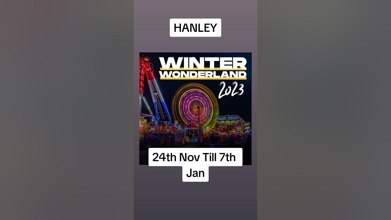 Winter Wonderland Hanley nov 24th to 7th Jan 2023 YouTube