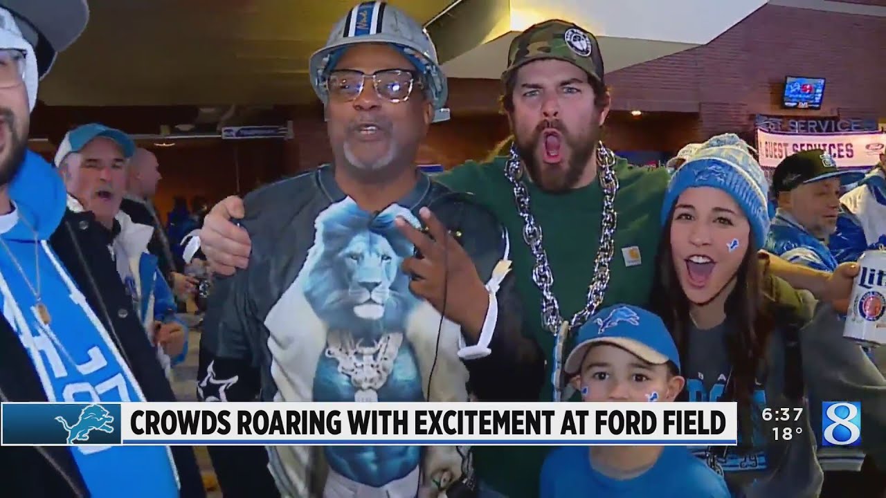 Lions fans celebrate win YouTube