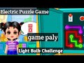 Electric Puzzle Game Gameplay | Connect Wires &amp; Light Bulb Challenge | Brain Game
