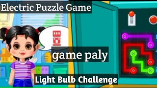Electric Puzzle Game Gameplay | Connect Wires & Light Bulb Challenge | Brain Game screenshot 5