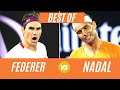 Federer vs Nadal Head to Head Highlights ・Best of Nadal Federer tennis matches