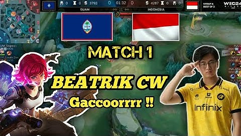 Guam vs Indonesia GAME 1 IESF World Esports Championship 2024 | IDN VS GUM - NOURA