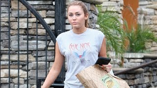 Miley Cyrus Isn't Happy When It Rains [2011]