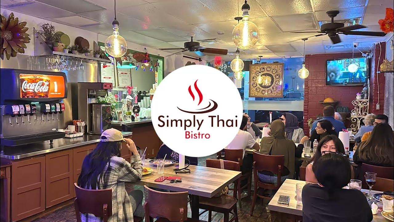 Simply thai bistro on main street frisco tx youtube