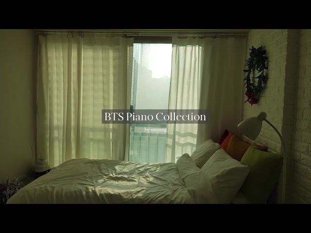 8 Hour BTS Piano Music for Studying | Relaxing Playlist class=