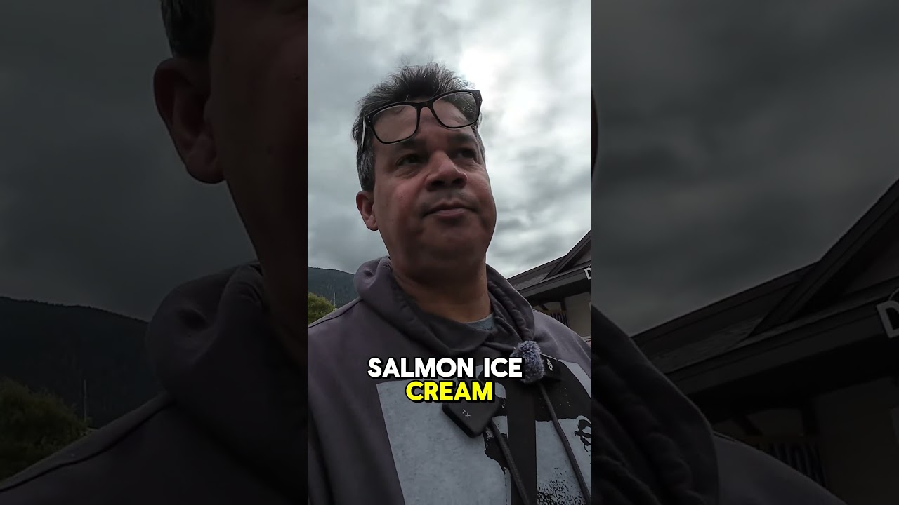 Salmon Ice Cream?  Welcome to Alaska! Everything Salmon