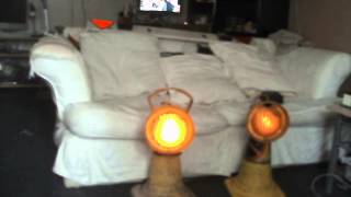 Dorman Syncroguide and Nissen Conilamp sequential road warning barricade lamps