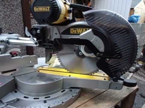 Inademen Knorrig Napier DEWALT DW717 XPS SAW 240V - YouTube