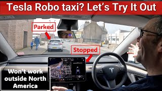 Can autopilot make robo taxis drive themselves in the UK? Tesla's BIG NEWS - but outside the US?