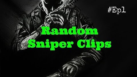 Black Ops 2: Random Sniper Clips: Ep1