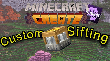 Custom Create Sifting Recipe   Kubejs 2025