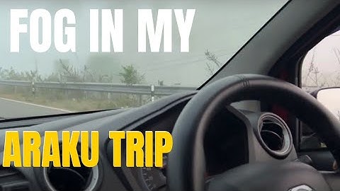 Fog In My Araku Trip | I Will Post అరకు Videos Soon | Check👇 Desc To Attend FREE Core Java Classes