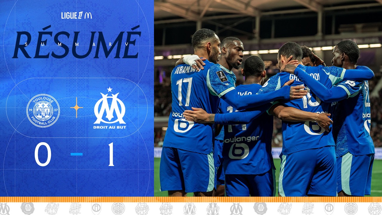Toulouse 0-1 OM | Le résumé de la victoire 👊