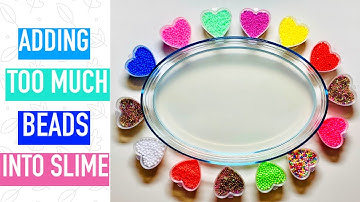 Adding too Much Ingredients into Slime! | Slime Videos | Slime ASMR | Oddly Satisfying