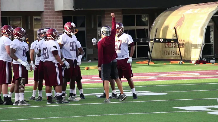 Texas State Football Fall Training Camp - Practice 2