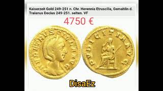 Roma Altın Sikkeler (27.09.2021)
