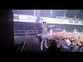 Marshmello and the Mellogang do the biggest mannequin challenge at the Shrine
