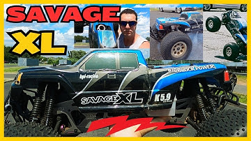 Full Out Top Speed Record Run HPI Savage XL K5.9🔥 Fastest stock Savage in the World