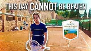 1 Day At The Monte Carlo Masters #tennis