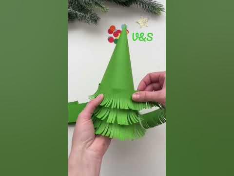 поробка ялинка різдвяне дерево #diy #своїмируками #поробки #diycrafts # ...