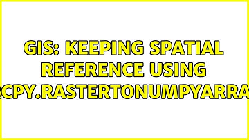 GIS: Keeping spatial reference using arcpy.RasterToNumPyArray? (2 Solutions!!)