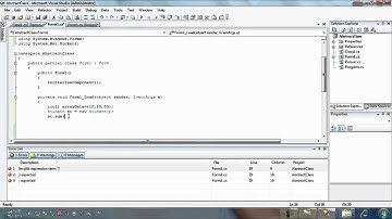 الصنف المجرد Abstract class