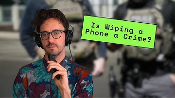 Is Wiping a Phone a Crime?